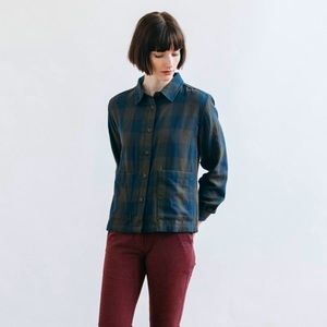 Bridge & Burn Kettering Double Cloth - Olive Plaid